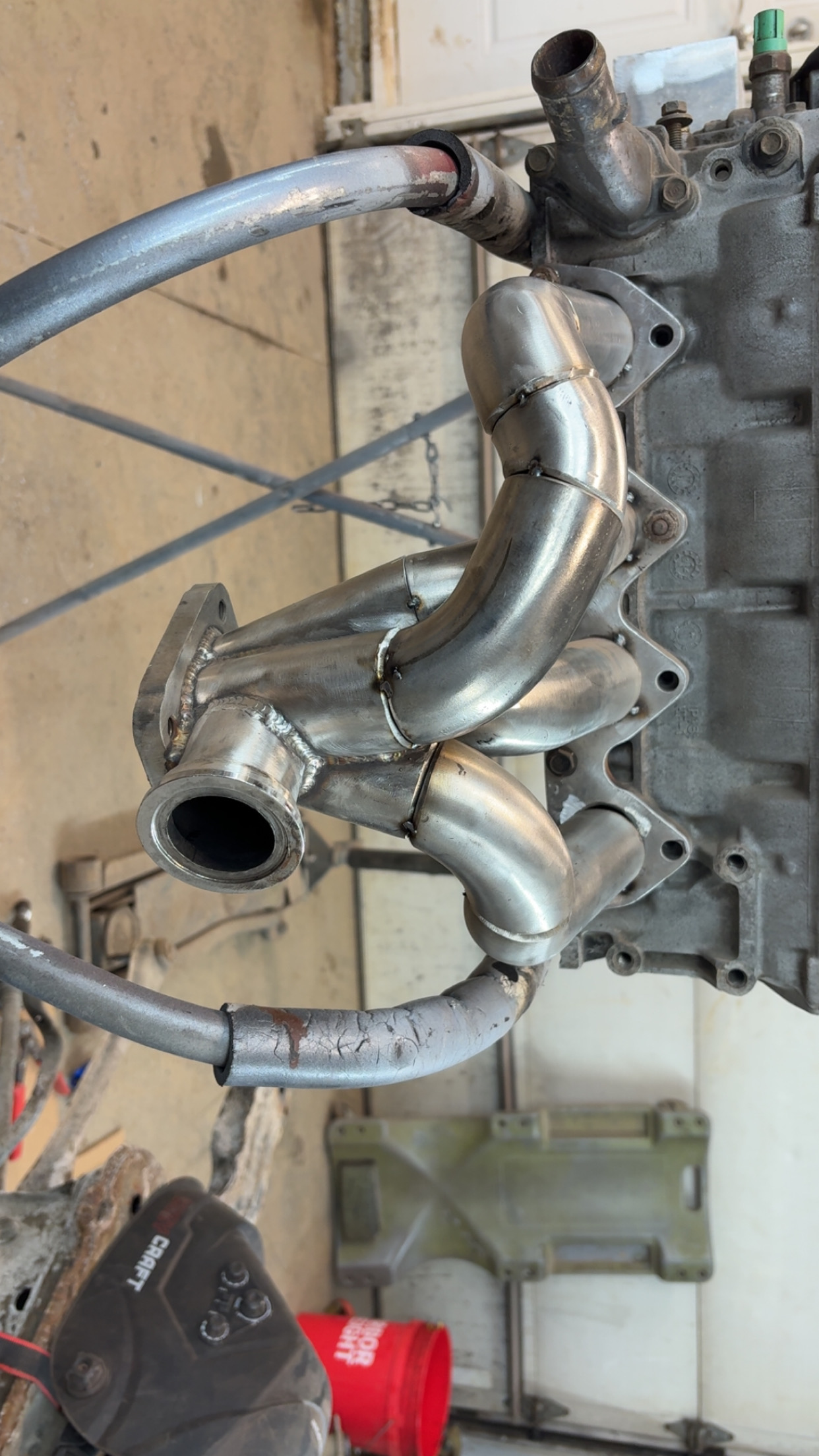 Custom turbo manifold fabrication