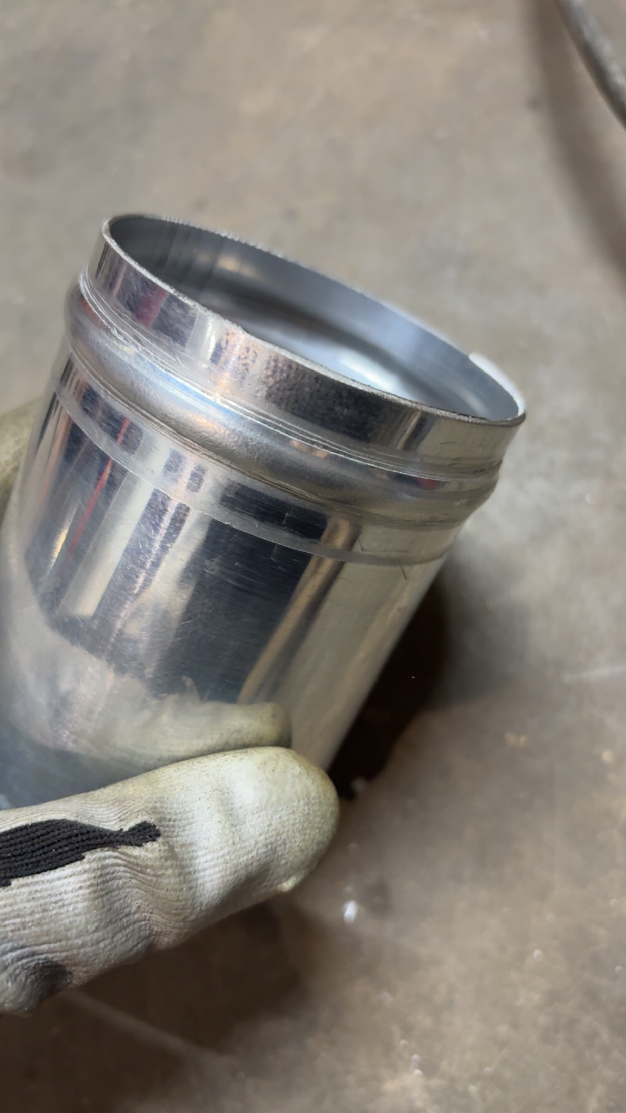 Machined engine component