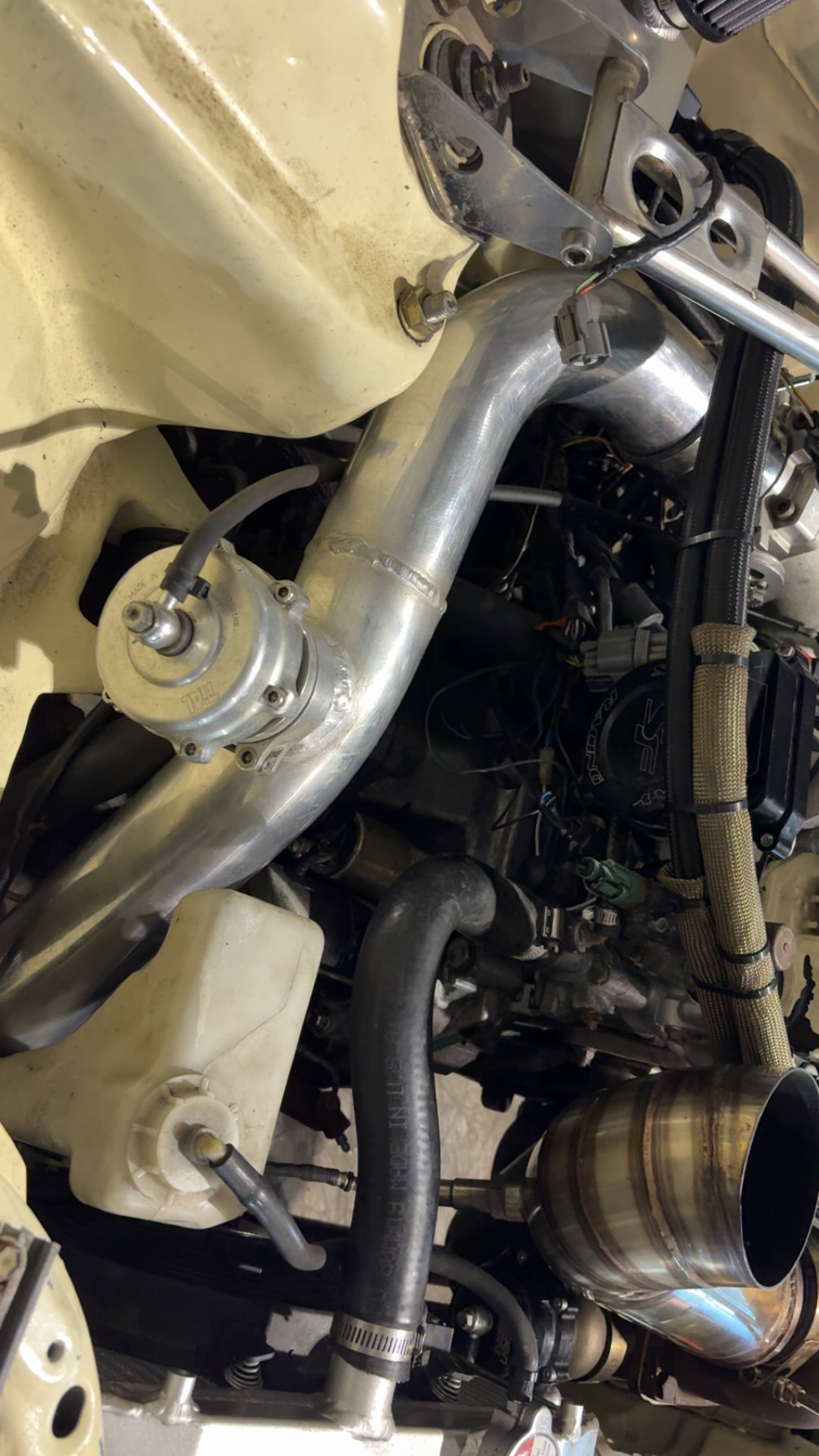 Custom turbo intake and exhaust work
